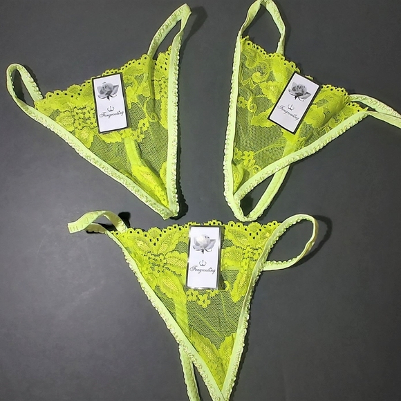 🍑 Hot Erotic Lingerie, LIMEY Women's g string 🍑 - Picture 2 of 3